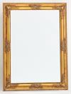 Guld spejl facetslebet let barok 62x82cm - Se Guldspejle